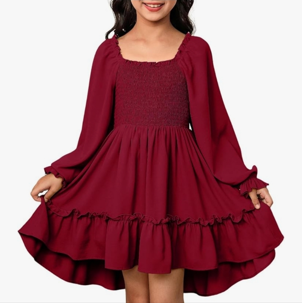 Girls High Low Hem Dresses